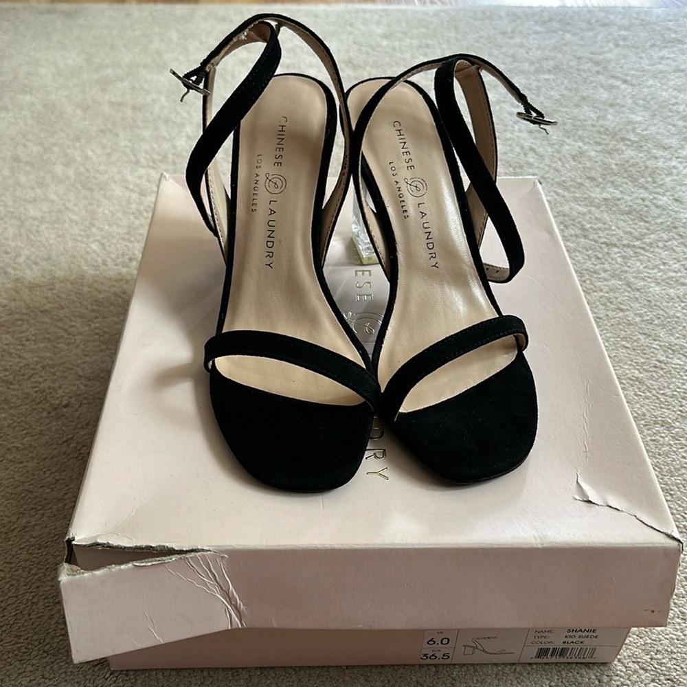 Brand new Chinese Laundry black heels